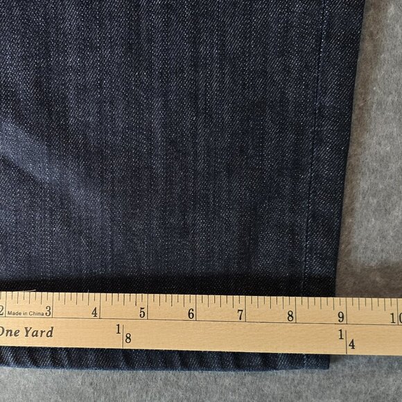 Lucky Brand Jeans 221 Original Straight Dark Denim Size 38 x 32 - Picture 10 of 11